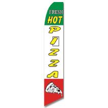 Bandera Publicitaria Fresh Hot Pizza Image