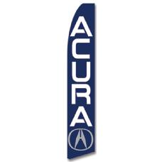 Bandera Publicitaria tipo Vela Acura Image