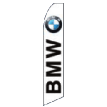 Bandera Publicitaria BMW White Image