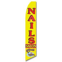 Bandera Publicitaria Nails Salon Image
