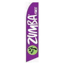 Bandera Publicitaria Zumba Purpura Image