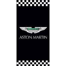 Banner Aston Martin Negro Cuadros Image