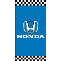 Banner Honda Azul Cuadros Image