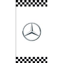 Banner Mercedes-Benz Blanco Cuadros Image