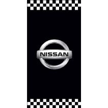 Banner Nissan Negro Cuadros Image