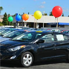 globos publicitarios para ventanilla de auto